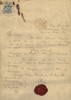 Næringsbevis for Frederik Hansen, Vellev - 1891